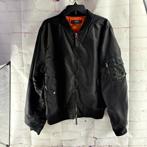 Ring of Fire Aviator Flight Jacket Aviation Pilot Bomber Coat XL - Picture 1 of 6